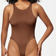 WW | Vollgröße Rundhalsweite Träger Bodysuit