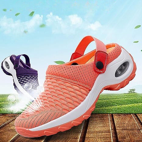 WW | Diabetiker Gehen Orthopädische Luftkissen-Schuhe Zum Hineinschlüpfen