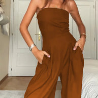 WW | Eleganter Off Shoulder Jumpsuit Für Damen