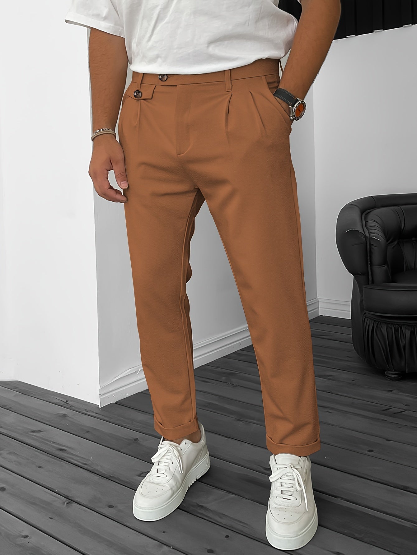 WW | Stretch Herrenhose Für Geschäftliche Bankette