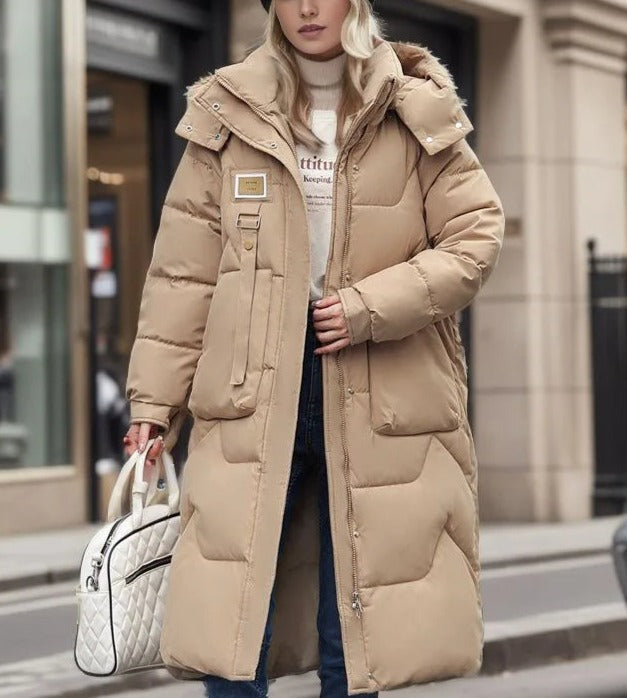 W&W Mode  - Diana- Luxuriöse Damenwinterjacke