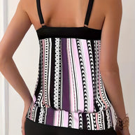 WW | Tankini-Set mit Streifen und Punkten