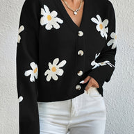 WW | mit Blumenmuster und langen Ärmeln Für Frauen