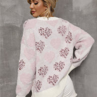 WW Perlenliebe Muster Übergrößen Pullover