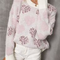 WW Perlenliebe Muster Übergrößen Pullover