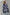WW Blumen Rundhals Blauer Strickpullover