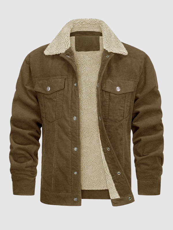 WW | Herren Vintage Corduroy Fuzzy Fleece