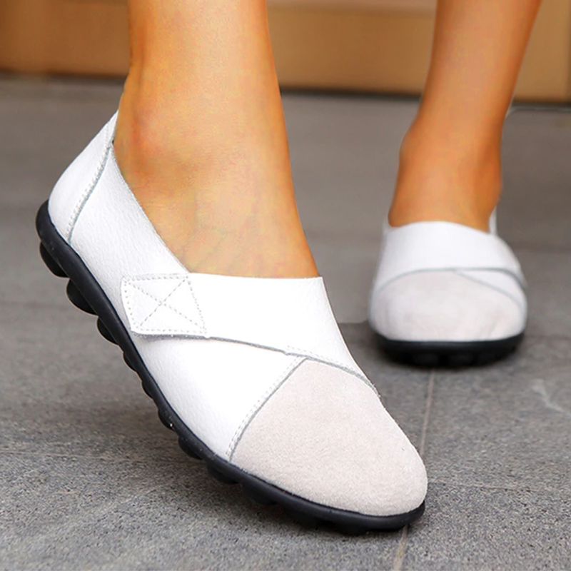 WW | Ballerina Schuhe Elegantes Design Weicher Komfort Verstellbarer Riemen Rutschfeste Sohle