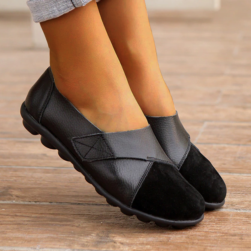 WW | Orthopädische Leder Slip-On Loafer für Damen