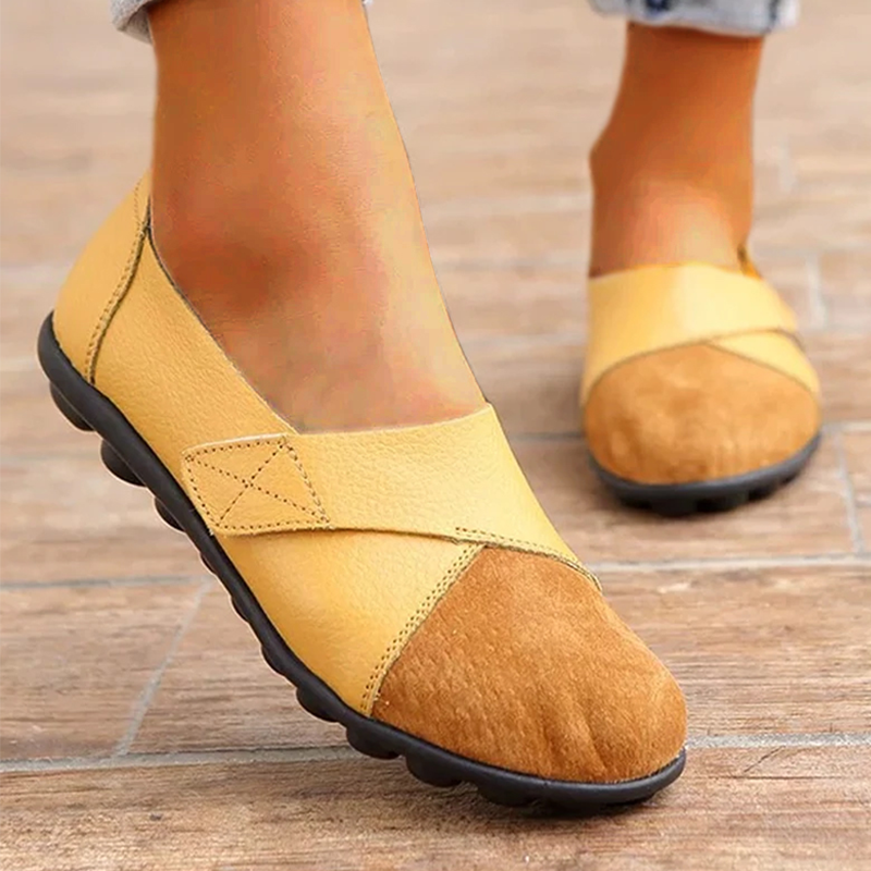 WW | Orthopädische Leder Slip-On Loafer für Damen