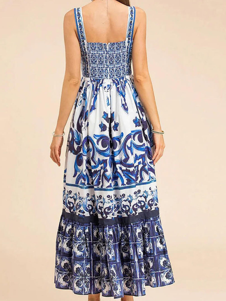 WW | Elegantes Floral-Midi-Kleid