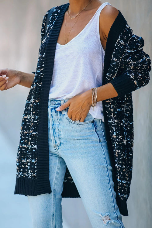 Eleganter und lässiger Wintercardigan
