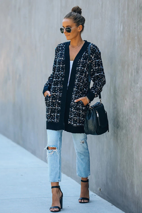 Eleganter und lässiger Wintercardigan