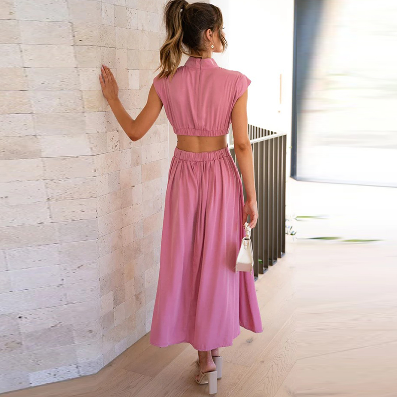 Langes elegantes Maxikleid