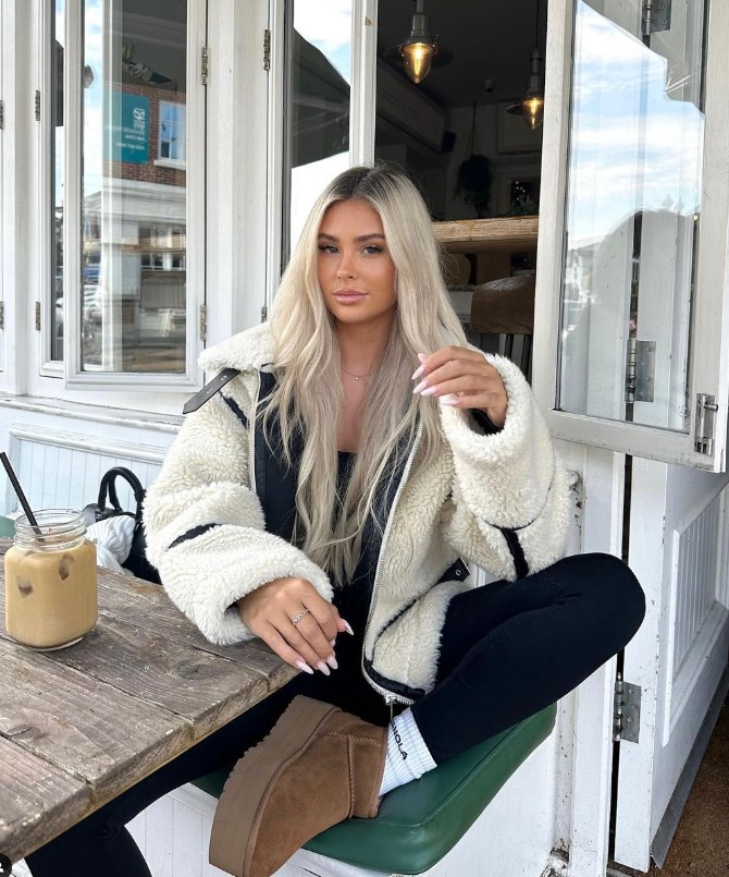 Jacken aus Teddyfell