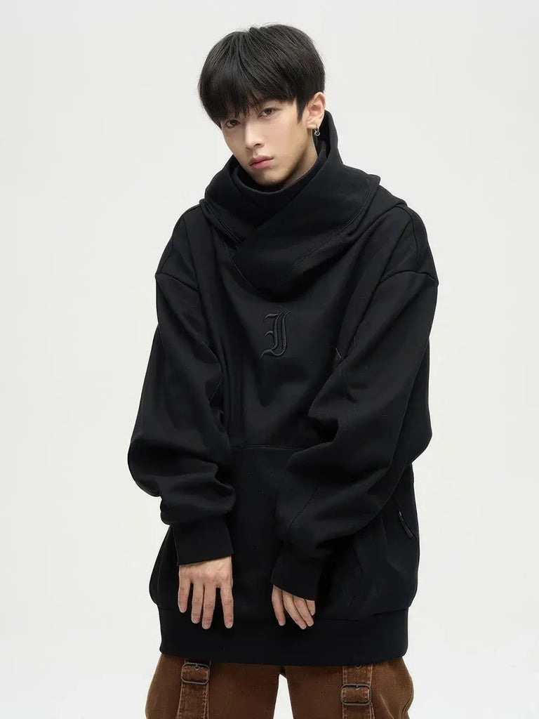 WW | Ninja Rollkragen Kapuzenpulli