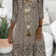 WW | Damen Sommerkleid Mit Blumenmuster