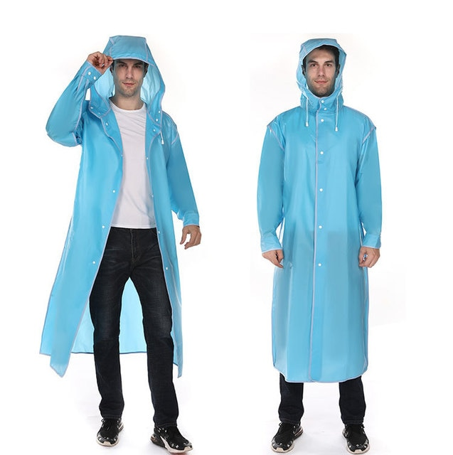 Erleben Sie den Komfort im Regen mit dieser unisex Regenjacke.