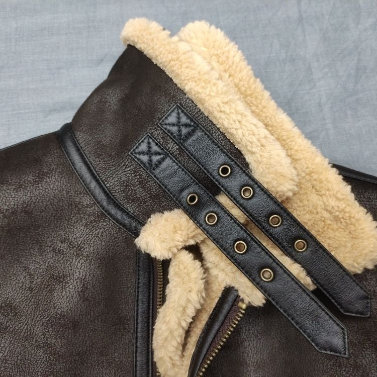 W&W Mode | Leichte, Mit Wolle Gefütterte Jacke