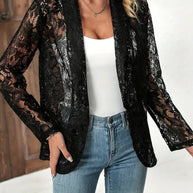 WW | Eleganter Blazer mit Spitze