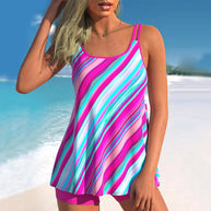 WW | Tankini Satz Mit Streifendruck