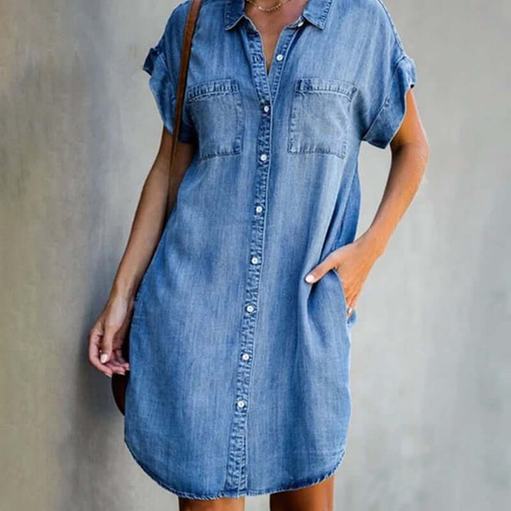 W&W Mode | Denim Kleid