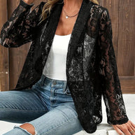 WW | Eleganter Blazer mit Spitze