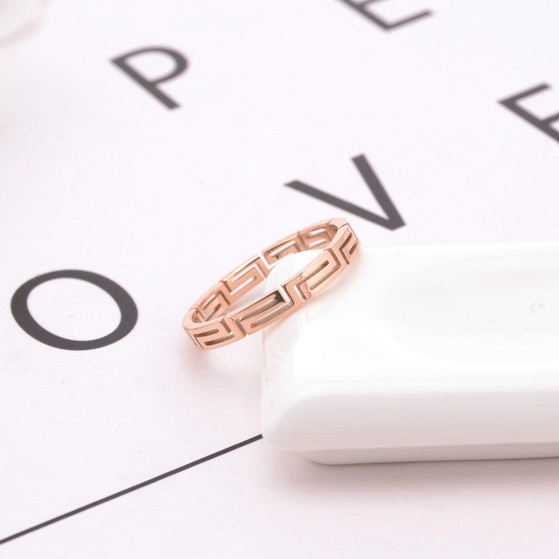 Damen modischer Ring WW