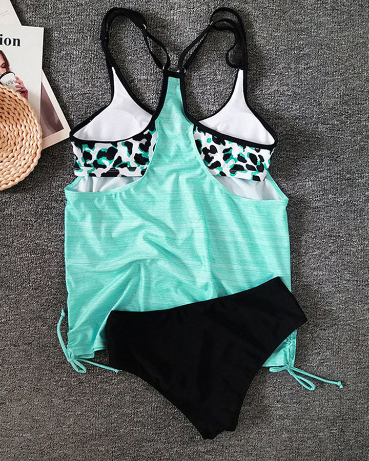 W&W Mode Tankini mit Leopardenmuster