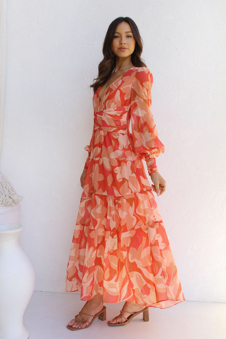 W&W Mode | Wickelkleid Mit Blumenmuster Für Damen