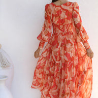 WW | Wickelkleid Mit Blumenmuster Für Damen
