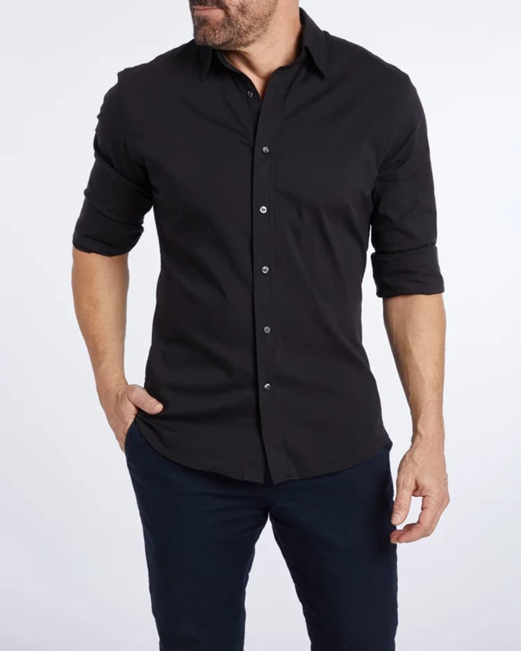 STRETCH ZIP SHIRT (Hemd)