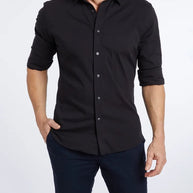 STRETCH ZIP SHIRT (Hemd)