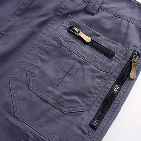 WW | Stylische Outdoor Cargoshorts Mit Reißverschlusstaschen Für Herren