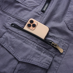 WW | Stylische Outdoor Cargoshorts Mit Reißverschlusstaschen Für Herren
