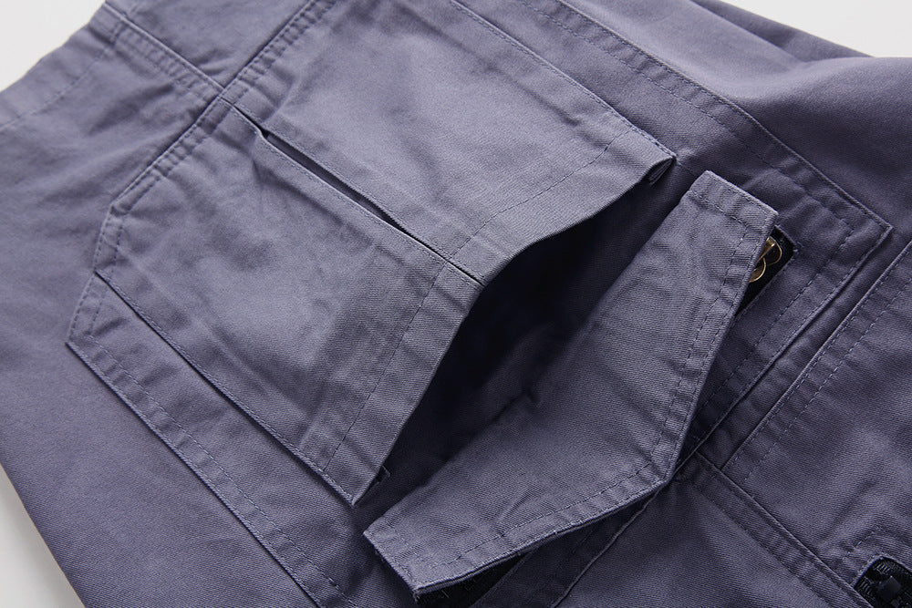 WW | Stylische Outdoor Cargoshorts Mit Reißverschlusstaschen Für Herren