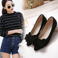 Damen Ballerinas mit elegantem Schleifen-Design und weichem Obermaterial WW