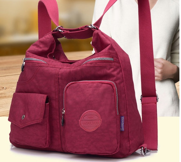 WW | Designer Handtasche Aus Wasserfestem Bylon Stoff Mit Großem Fassungsvermögen