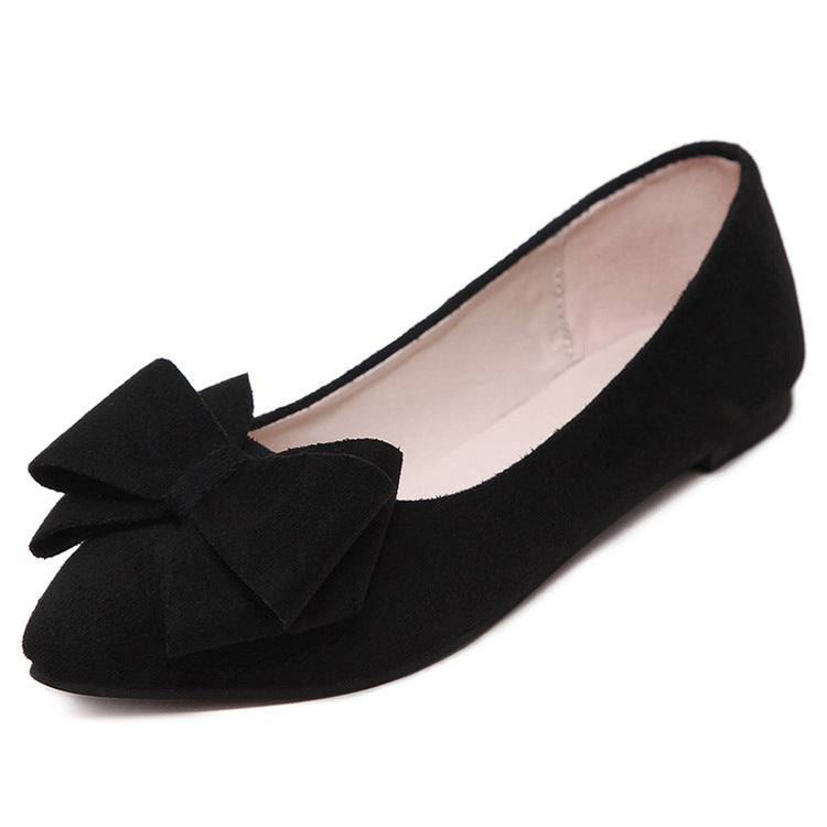 Damen Ballerinas mit elegantem Schleifen-Design und weichem Obermaterial WW