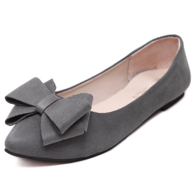 Damen Ballerinas mit elegantem Schleifen-Design und weichem Obermaterial WW