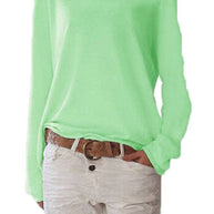 WW | Eleganter Leichter Pullover Mit Rundhalsausschnitt