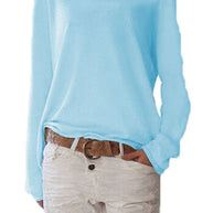 WW | Eleganter Leichter Pullover Mit Rundhalsausschnitt