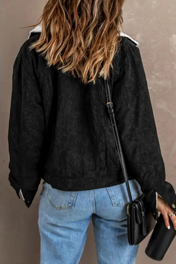 WW | Lambswool Patchwork Corduroy Jacke