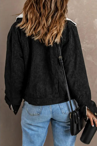 WW | Lambswool Patchwork Corduroy Jacke