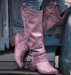 WW | Mittelhohe Damenknights Boots