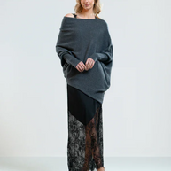 Mariemi™ - Asymmetrisch Drapierter Pullover