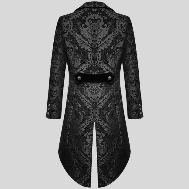 WW | Viktorianisch Inspirierter Frack Mit Geprägtem Brokatmuster