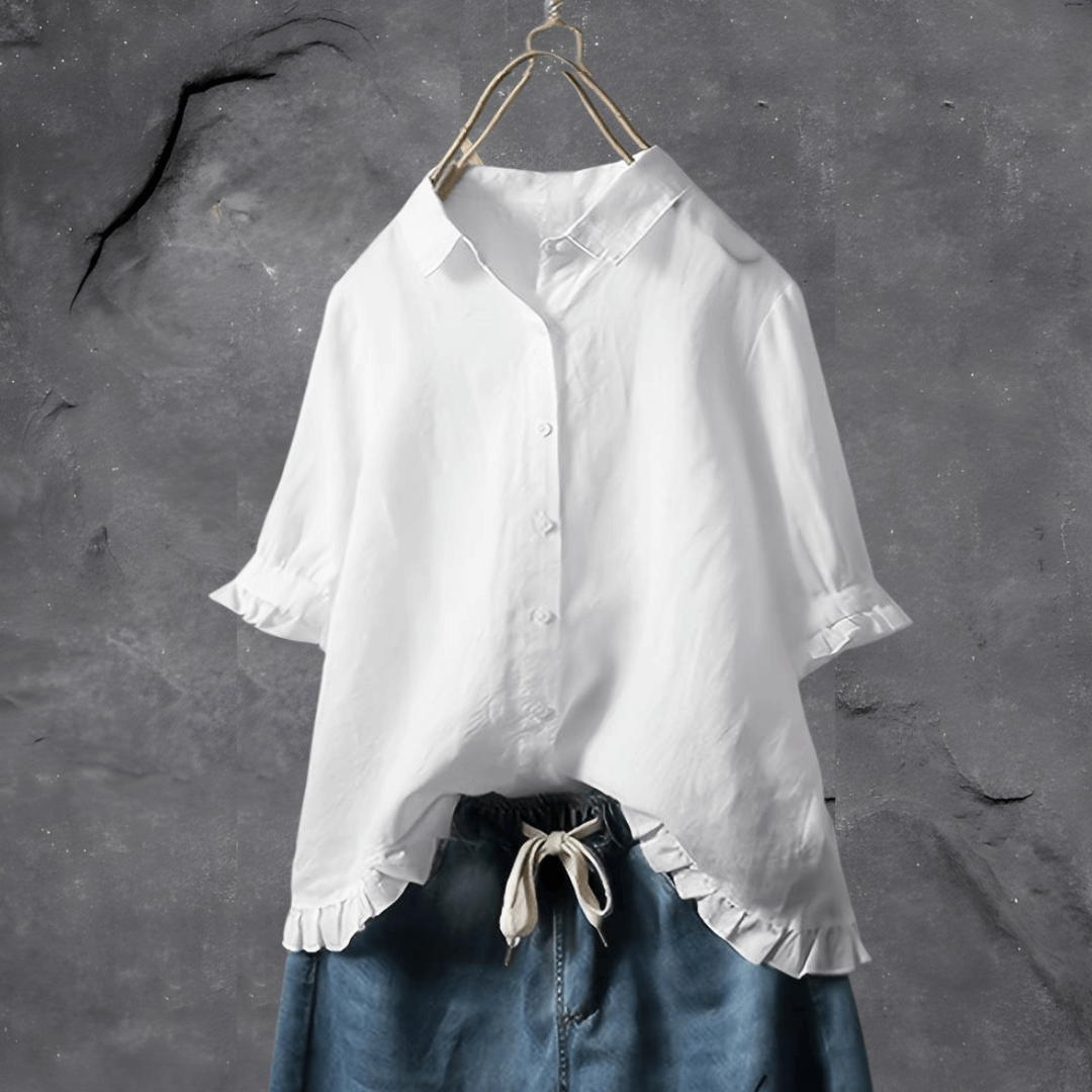 W&W Mode | Bluse Mit Knöpfen Für Damen