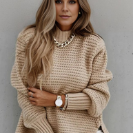 WW Pullover | Weicher Gestrickter Pullover für Damen