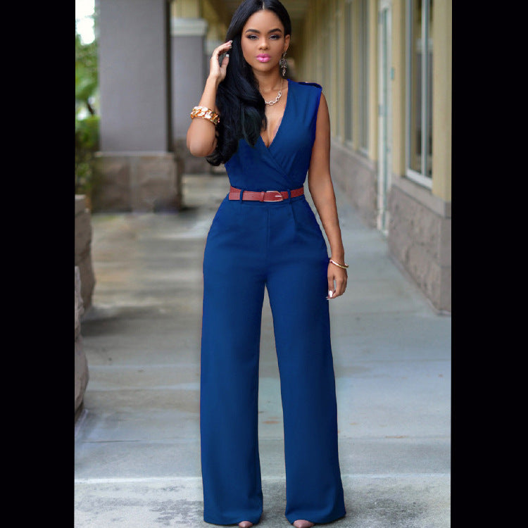 W&W Mode Damenmoden-Jumpsuit mit Einteiler-Hose